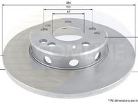 Disc frana MERCEDES-BENZ E-CLASS W124 COMLINE ADC1620