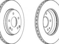 Disc frana MERCEDES-BENZ E-CLASS W210 FERODO DDF1135