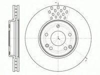 Disc frana MERCEDES-BENZ E-CLASS W210 ROADHOUSE 61225.1