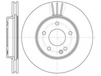 Disc frana MERCEDES-BENZ E-CLASS W210 ROADHOUSE 6495.1