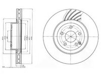 Disc frana MERCEDES-BENZ E-CLASS (W211) (2002 - 2009) DELPHI BG3877