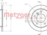 Disc frana MERCEDES-BENZ G-CLASS Cabrio W463 METZGER 6110368