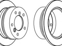 Disc frana MERCEDES-BENZ G-CLASS (W460), MERCEDES-BENZ G-CLASS (W463), MERCEDES-BENZ SPRINTER 2-t platou / sasiu (901, 902) - FERODO FCR230A