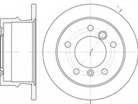 Disc frana MERCEDES-BENZ G-CLASS W461 ROADHOUSE 6565