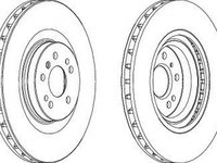 Disc frana MERCEDES-BENZ GL-CLASS X166 FERODO DDF1532