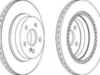 Disc frana MERCEDES-BENZ GLK-CLASS X204 FERODO DDF1672