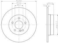 Disc frana MERCEDES-BENZ limuzina (W124), MERCEDES-BENZ C-CLASS limuzina (W202), MERCEDES-BENZ E-CLASS limuzina (W210) - TEXTAR 92072703