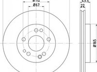 Disc frana MERCEDES-BENZ limuzina W124 TEXTAR 92031900