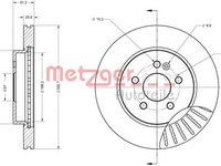 Disc frana MERCEDES-BENZ M-CLASS W163 METZGER 6110480