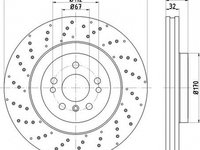 Disc frana MERCEDES-BENZ M-CLASS W166 TEXTAR 92254405