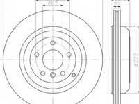 Disc frana MERCEDES-BENZ R-CLASS W251 V251 TEXTAR 92150903