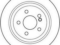 Disc frana MERCEDES-BENZ S-CLASS limuzina (W220), MERCEDES-BENZ CL-CLASS cupe (C215) - JURID 562102JC