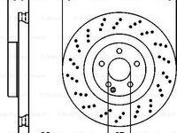 Disc frana MERCEDES-BENZ S-CLASS W221 BOSCH 0 986 479 412