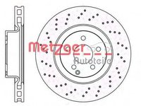 Disc frana MERCEDES-BENZ S-CLASS W221 METZGER 61032.1