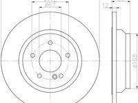 Disc frana MERCEDES-BENZ S-CLASS (W221) - OEM - MAXGEAR: 19-3186 - W02747471 - LIVRARE DIN STOC in 24 ore!!!