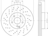 Disc frana MERCEDES-BENZ SL (R230), MERCEDES-BENZ E-CLASS limuzina (W211), MERCEDES-BENZ E-CLASS T-Model (S211) - TEXTAR 92120203