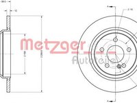 Disc frana MERCEDES-BENZ SL R230 METZGER 6110489