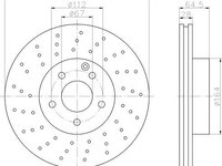 Disc frana MERCEDES-BENZ SL (R230) - TEXTAR 92120100