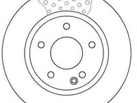 Disc frana MERCEDES-BENZ VANEO (414) - JURID 562249JC