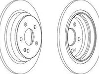 Disc frana MERCEDES-BENZ VIANO W639 FERODO DDF1234