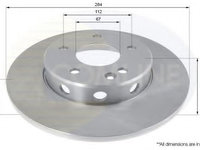 Disc frana MERCEDES C-CLASS (W202) (1993 - 2000) COMLINE ADC1604 piesa NOUA