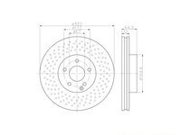 Disc frana Mercedes C-CLASS (W204) 2007-2014 #3 0004211112