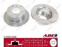 Disc frana MERCEDES G-CLASS (W463) (1989 - 2016) ABE C4W007ABE piesa NOUA