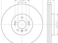 Disc frana MERCEDES M-CLASS (W164) (2005 - 2011) TEXTAR 92150605 piesa NOUA