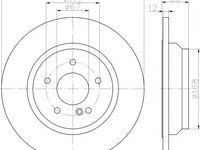 Disc frana MERCEDES S-CLASS cupe (C216) (2006 - 2013) Textar 92176503