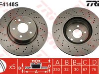 Disc frana MERCEDES S-CLASS w220 1998-2005