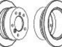 Disc frana MERCEDES SPRINTER 2-t caroserie (901, 902) (1995 - 2006) FERODO FCR230A piesa NOUA