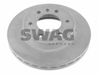 Disc frana MERCEDES SPRINTER 3,5-t caroserie (906) (2006 - 2016) SWAG 10 92 7698 piesa NOUA