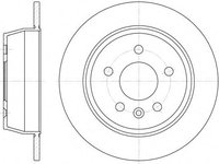 Disc frana MERCEDES VITO caroserie (638) (1997 - 2003) REMSA 6471.00 piesa NOUA