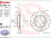 Disc frana MINI MINI Cabriolet (R52) (2004 - 2007) BREMBO 09.8655.1X piesa NOUA