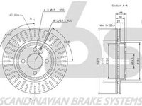 Disc frana MINI MINI Cabriolet R52 SBS 1815204016