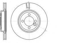 Disc frana MINI MINI Cabriolet R57 ROADHOUSE 61081.1