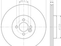 Disc frana MINI MINI CLUBMAN combi (R55), MINI MINI (R56), MINI MINI Cabriolet (R57) - TEXTAR 92255003