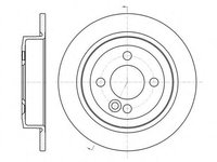 Disc frana MINI MINI CLUBMAN R55 ROADHOUSE 61195