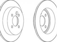 Disc frana MINI MINI R56 FERODO DDF1128