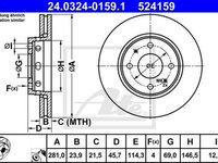 Disc frana MITSUBISHI CARISMA DA ATE 24032401591