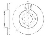 Disc frana MITSUBISHI CARISMA DA ROADHOUSE 6557.1