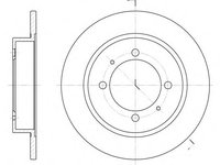 Disc frana MITSUBISHI CARISMA limuzina (DA) (1996 - 2006) REMSA 6447.00 piesa NOUA