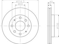 Disc frana MITSUBISHI CARISMA limuzina DA TEXTAR 92103900