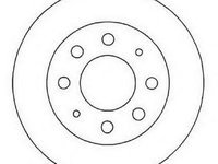 Disc frana MITSUBISHI CHARIOT (N3_W, N4_W), MITSUBISHI CARISMA (DA_), MITSUBISHI CARISMA limuzina (DA_) - JURID 561824J