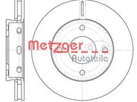 Disc frana MITSUBISHI COLT CZC Cabriolet RG METZGER 6680.1