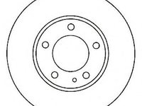 Disc frana MITSUBISHI ECLIPSE (D2_A), MITSUBISHI ECLIPSE Mk II (D3_A) - JURID 561851J