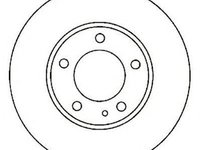 Disc frana MITSUBISHI ECLIPSE I D2 A JURID 561851J