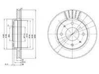 Disc frana MITSUBISHI GALANT V E5 A E7 A E8 A DELPHI BG2763