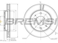 Disc frana MITSUBISHI GALANT V limuzina E5 A E7 A E8 A BREMSI DBA658V