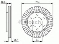 Disc frana MITSUBISHI L200 06- punte fata - OEM-MAXGEAR: 19-1858|19-1858 - W02308024 - LIVRARE DIN STOC in 24 ore!!!